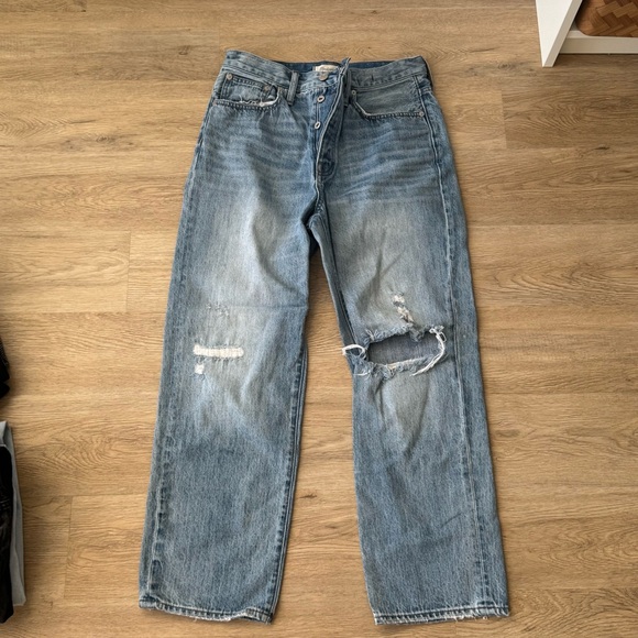 Madewell The Dad Jean distressed - Picture 3 of 10